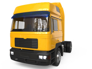 STL file 3d German industrial Truck F2000 Evolution Cab Modèles 3D en vedette