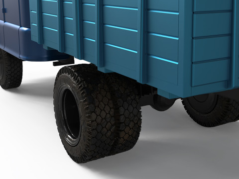 IFA W50 BTP crew cab version stl model car kits 3d printer files Modelo de impresión 3D