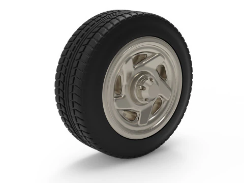 RC stl files Tire Rim for DODGE pickup 1500 for WPL chassis 3d printed 3D Print Model
