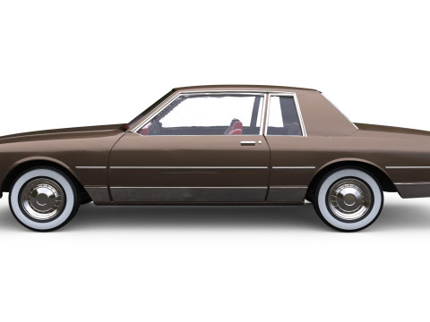 Third gen 1987 chevy Caprice Classic 2 Door coupe car 3d printing 3Dプリントモデル