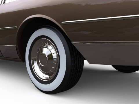 Third gen 1987 chevy Caprice Classic 2 Door coupe car 3d printing 3Dプリントモデル