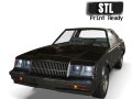 87 Regal Grand National muscle car 3d printer files 3D 打印模型