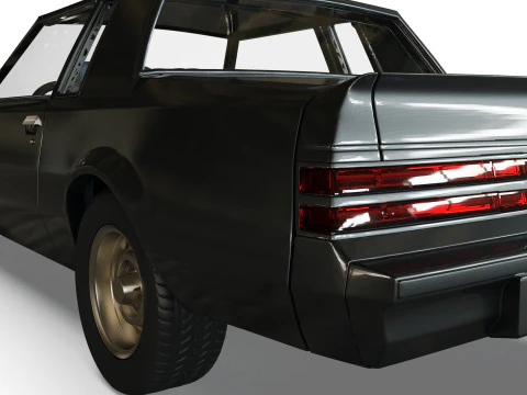 87 Regal Grand National muscle car 3d printer files 3D Print Model