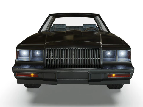 87 Regal Grand National muscle car 3d printer files 3D Print Model