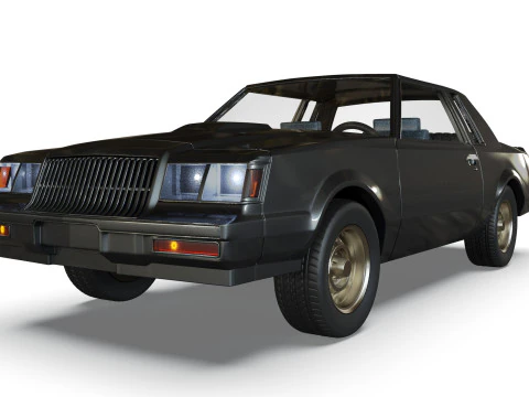 87 Regal Grand National muscle car 3d printer files 3D Print Model