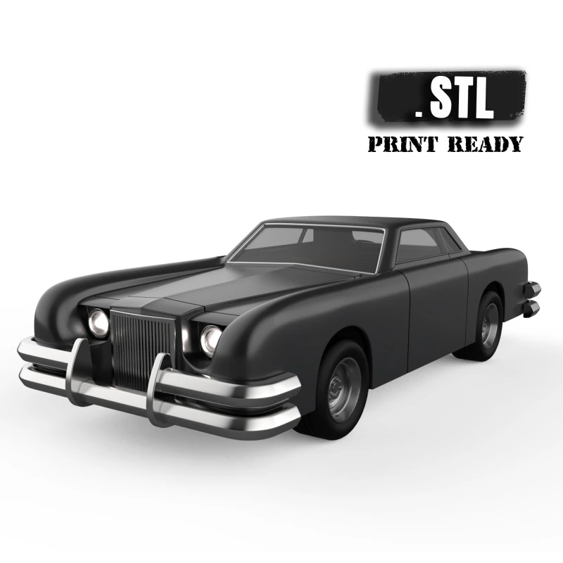 Evil Car STL legendary movie Car for 3D Printing 3D Print Model .c4d .max .obj .3ds .fbx .stl .blend 