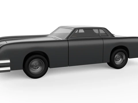 Evil Car STL legendary movie Car for 3D Printing 3D Print Model