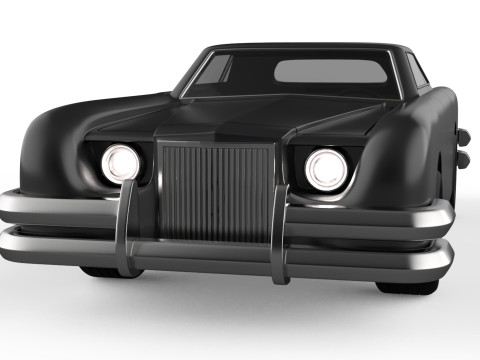 Evil Car STL legendary movie Car for 3D Printing 3Dプリントモデル