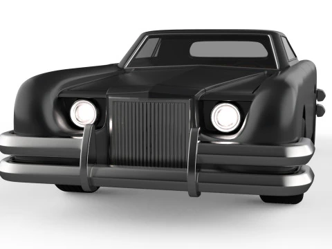 Evil Car STL legendary movie Car for 3D Printing 3D Print Model
