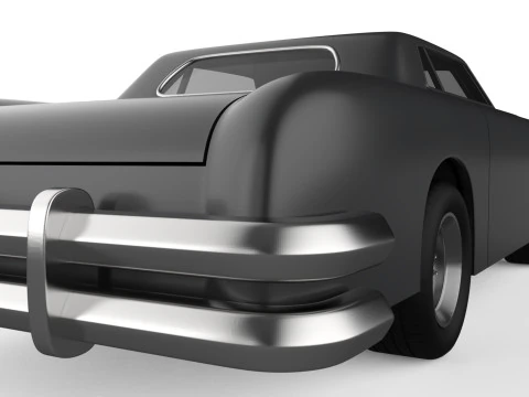 Evil Car STL legendary movie Car for 3D Printing 3D Print Model
