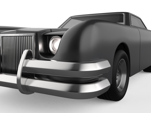 Evil Car STL legendary movie Car for 3D Printing 3Dプリントモデル