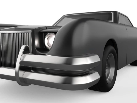 Evil Car STL legendary movie Car for 3D Printing 3D Print Model