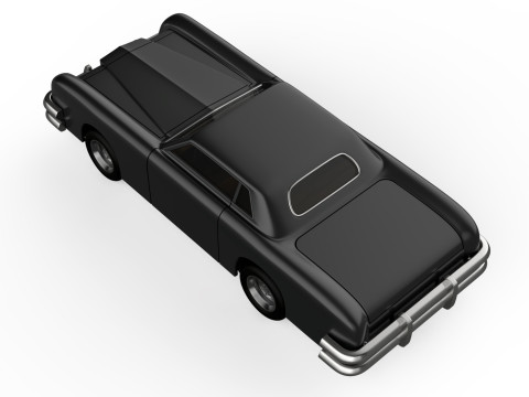 Evil Car STL legendary movie Car for 3D Printing 3Dプリントモデル