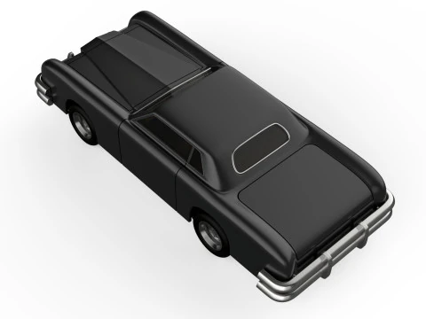 Evil Car STL legendary movie Car for 3D Printing 3D Print Model