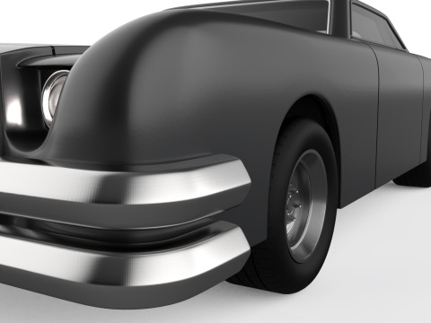 Evil Car STL legendary movie Car for 3D Printing 3Dプリントモデル