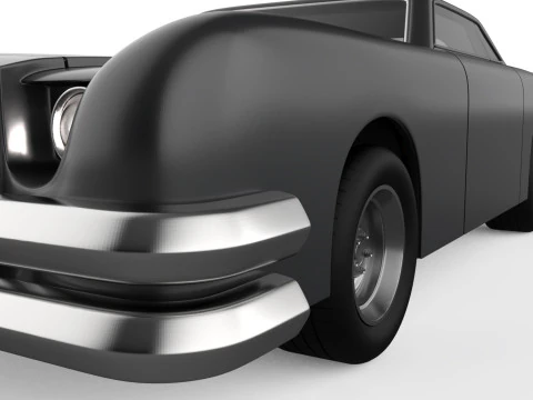 Evil Car STL legendary movie Car for 3D Printing 3D Print Model