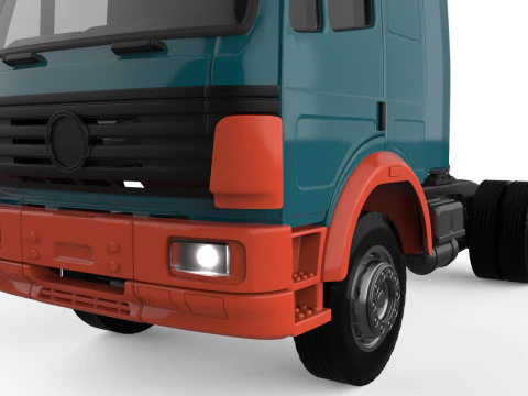 Mrcds German old Truck SK Eurocab STL Files 3D Print Model