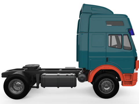 Mrcds German old Truck SK Eurocab STL Files Modèles 3D en vedette