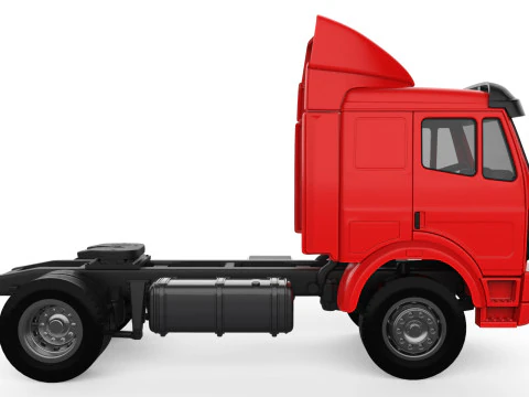 Arquivos STL de cabine de teto baixo SKII de caminh&atilde;o benz antigo Modelo de Impressão 3D