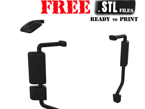 Безкоштовно завантажити Дзеркало для старої вантажівки STL 3Dprinting 3D Принт Модель