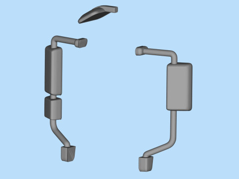 Free download Mirror for old truck STL 3Dprinting 3D-Druckmodell