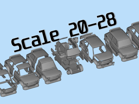 Wide Body Polski Maluch 126p 3D Printable Car Upgrade STL 3D Print Model