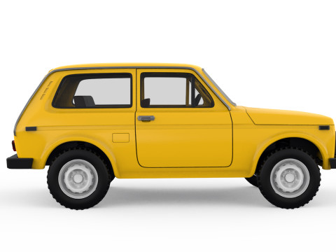 Lada Niva 2121 STL Files for 3D Printing Compatible 1-10 1-24 etc 3D-Druckmodell