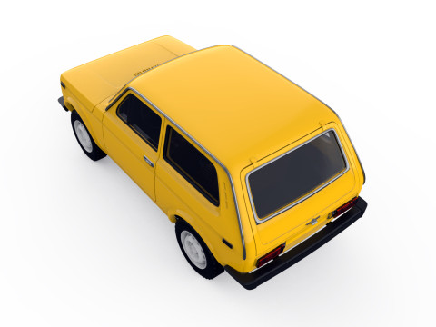 Lada Niva 2121 STL Files for 3D Printing Compatible 1-10 1-24 etc 3D-Druckmodell