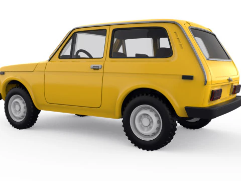 Lada Niva 2121 STL Files for 3D Printing Compatible 1-10 1-24 etc 3D Print Model