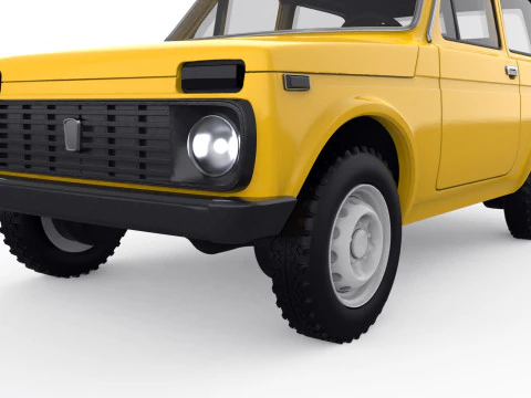 Lada Niva 2121 STL Files for 3D Printing Compatible 1-10 1-24 etc 3D Print Model