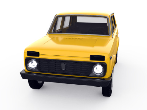 Lada Niva 2121 STL Files for 3D Printing Compatible 1-10 1-24 etc 3D-Druckmodell
