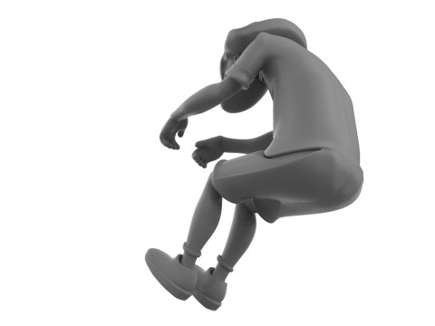 The Rebel for RC and diecast Driver Figure free STL cartoon style Model do druku 3D