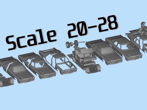 Print Ready Bluesmobile Gen3 Dodge Monaco Police Spec 3D 打印模型