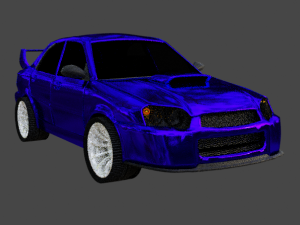 Subaru Impreza Wrx Sti 2004 3D 模型