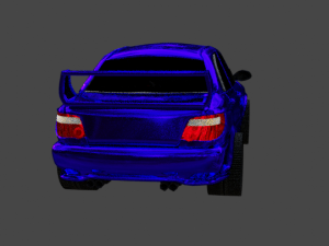 Subaru Impreza Wrx Sti 2004 3D Модель