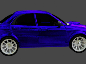 Subaru Impreza Wrx Sti 2004 3D Модель