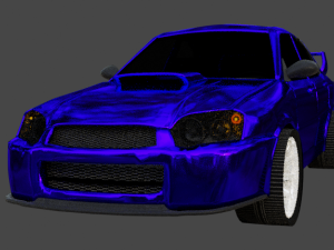 Subaru Impreza Wrx Sti 2004 3D Модель