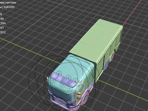 Scania fire truck 3D Model