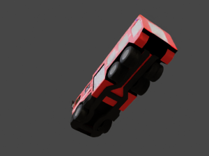 Scania fire truck 3D Model
