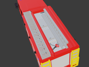 Fire truck MAZ AC-4-60 530927 M-515 3Dモデル