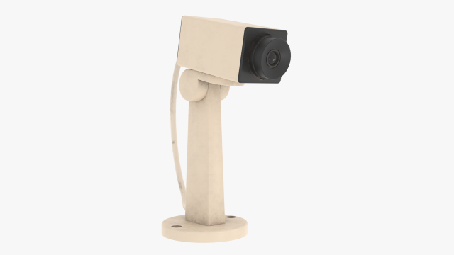 Security Camera CCTV CCD Model 3D .c4d .max .obj .3ds .fbx .stl .blend 