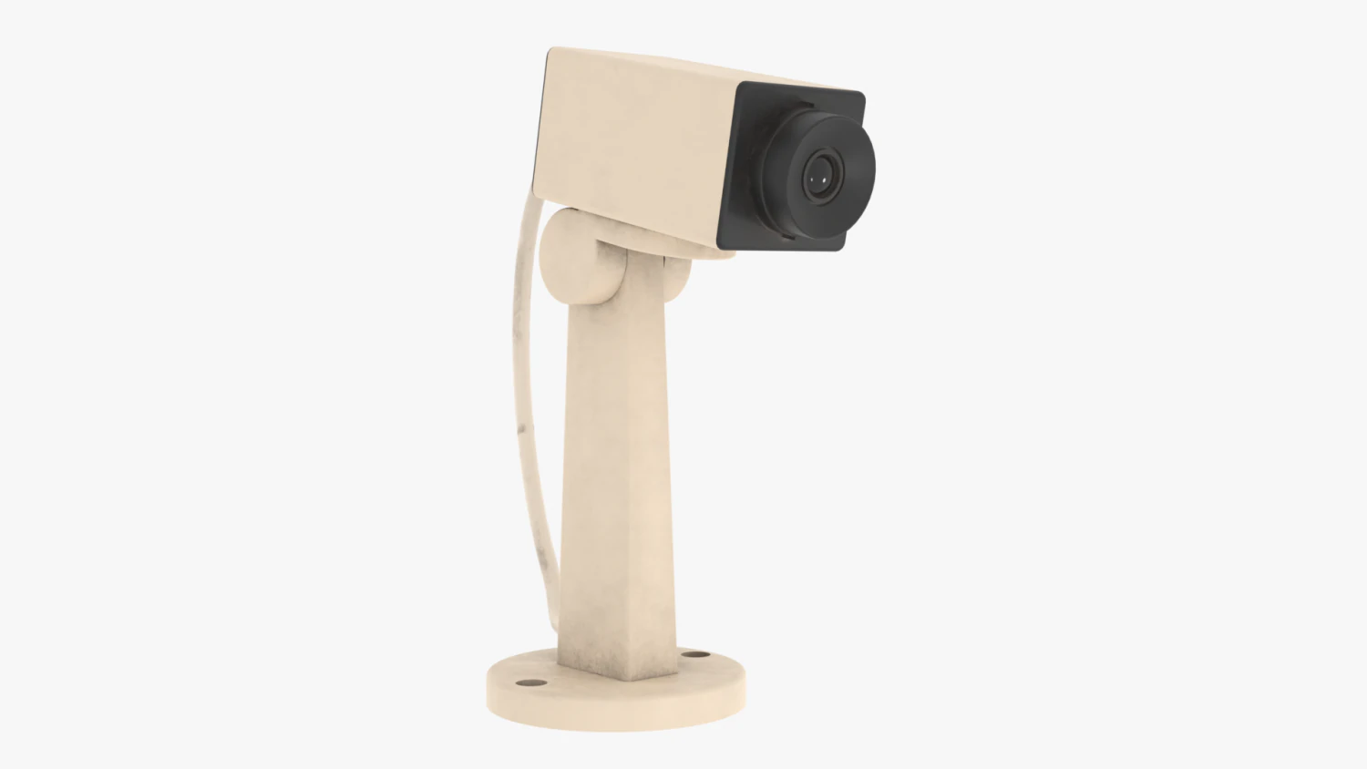Security Camera CCTV CCD 3D Model .c4d .max .obj .3ds .fbx .stl .blend 