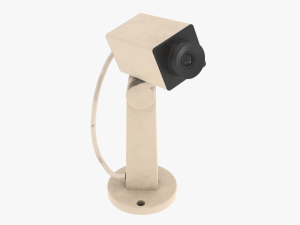 Security Camera CCTV CCD Model 3D