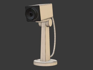 Security Camera CCTV CCD 3D Model