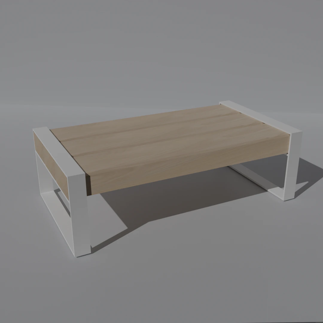 कॉफी टेबल 3D मॉडल .c4d .max .obj .3ds .fbx .stl .blend 