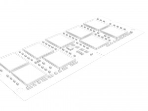 Computer Parts Collection 3D मॉडल