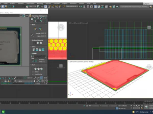 Koleksi Bagian Komputer Model 3D