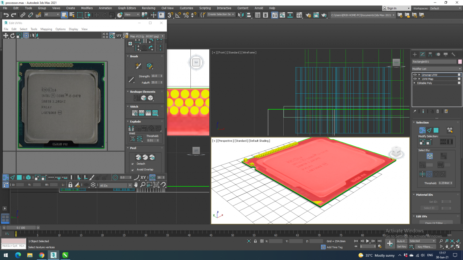 Computer Parts Collection 3D Модель In Компьютер 3DExport