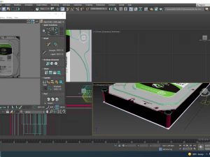 Koleksi Bagian Komputer Model 3D