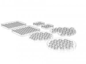 Pop It Fidget Toys Set Model 3D
